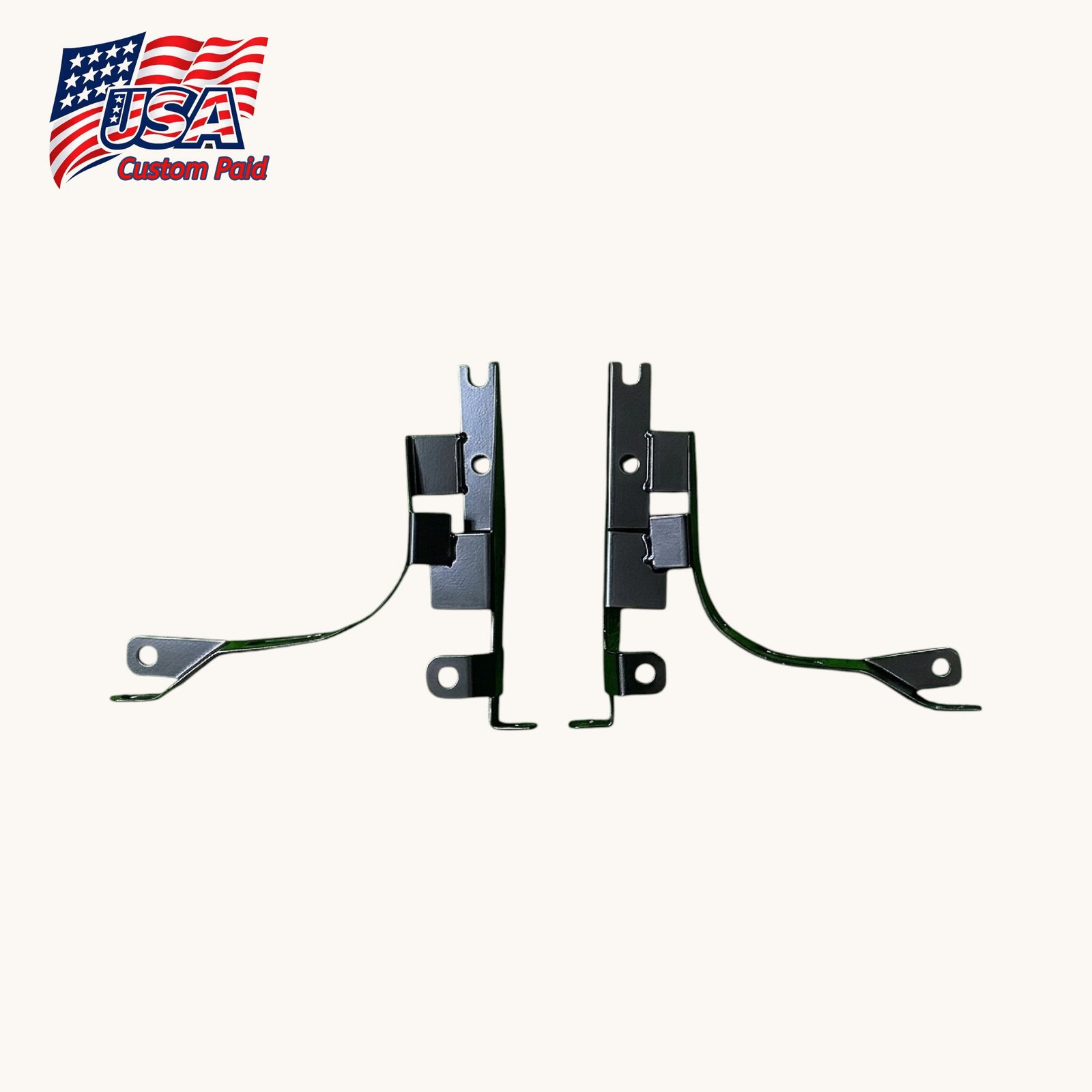 Toyota Corolla KE70 KE75 Chrome Bumper Set 1980–1983 Front & Rear Complete Kit with Brackets & Hardware Toyota Corolla KE70 KE75 Chrome Bumper Set 1980–1983 Front & Rear Complete Kit with Brackets & Hardware - Image 4